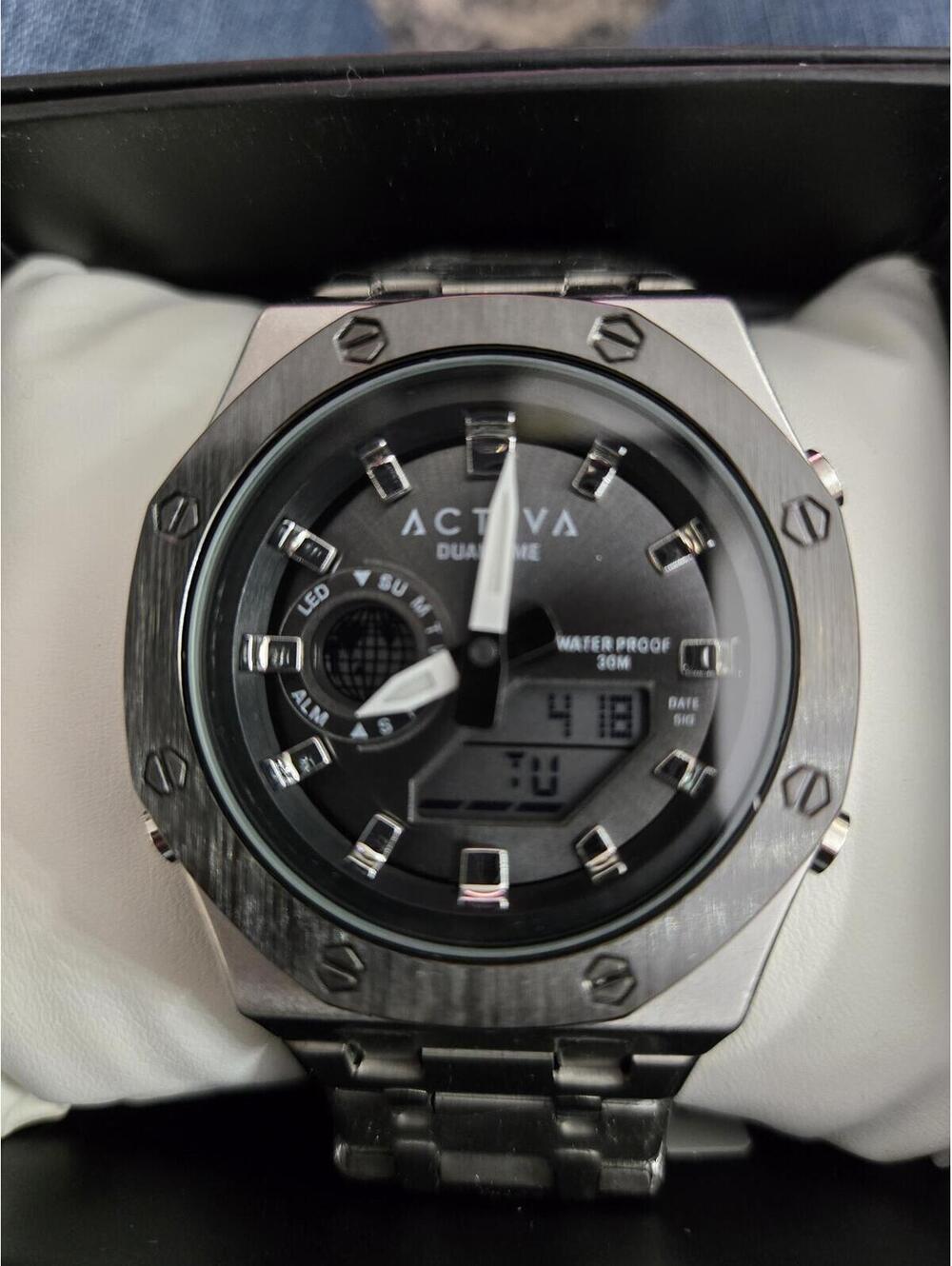 Activa Signal X Invicta Digital Watch - 46mm Black (ACWM303-003) Retail